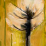 tulip #2  / acrylic on wood / 14x10in